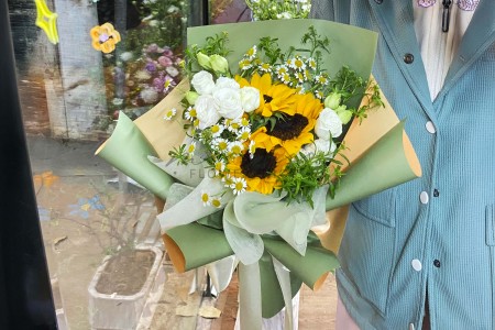 Bó Hướng Dương Lan Tường