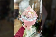 Bó Thỏ Pingpong Tú Cầu