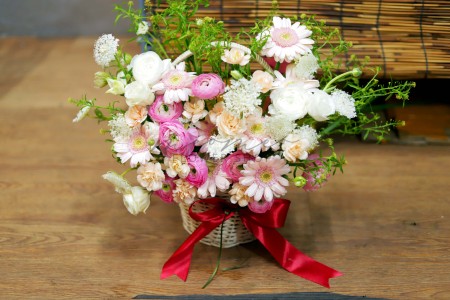 Lẵng Mao Lương Cẩm Chướng Đồng Tiền